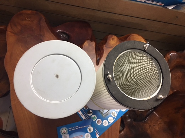 Lõi lọc bụi PE 3 chấu 3 ti làm theo yêu cầu của khách hàng