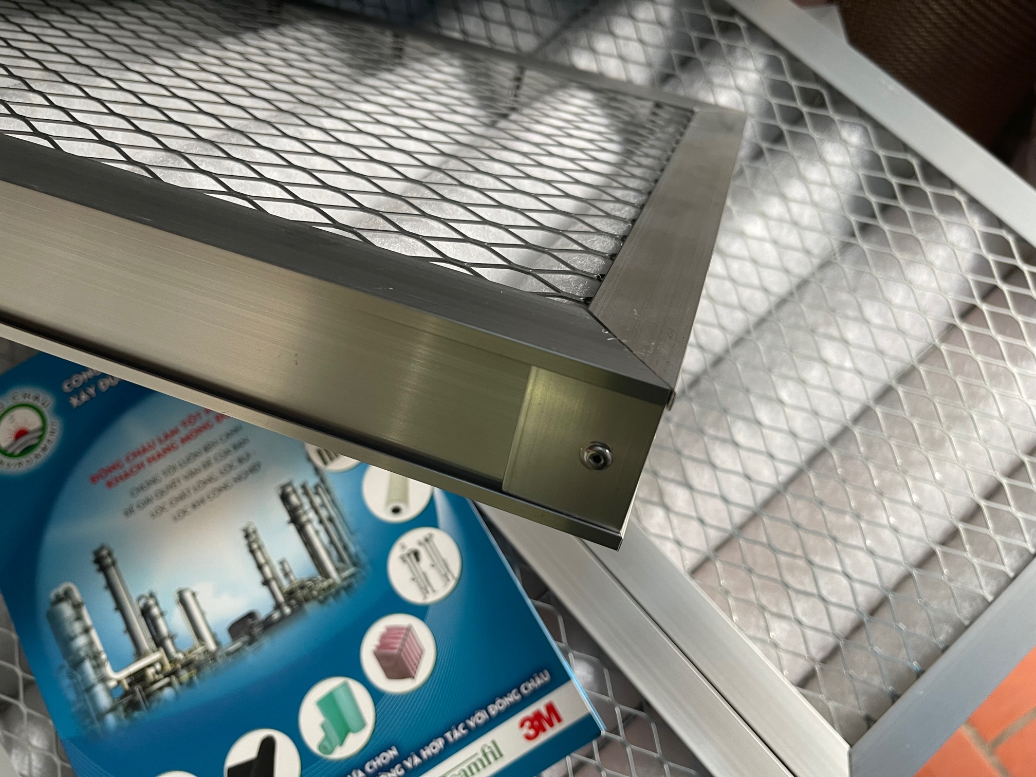 Khung lọc thô G4 2 mặt lưới gia công sản xuất theo yêu cầu