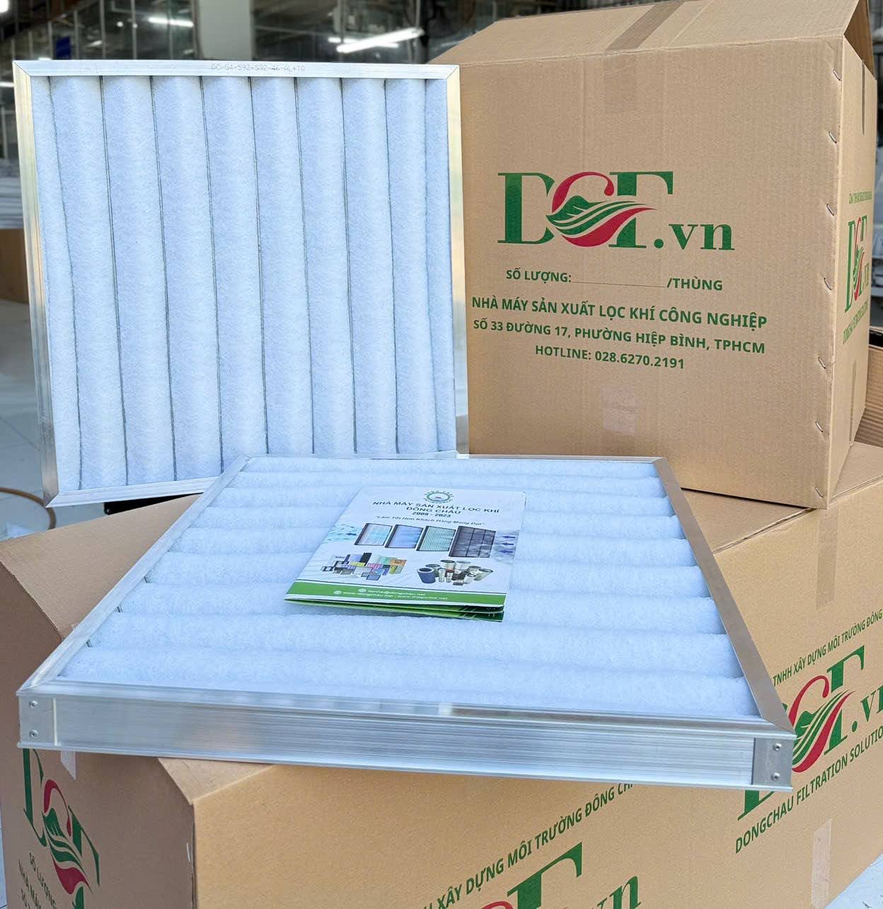 Tấm khung lọc bụi thô nhôm bông G4