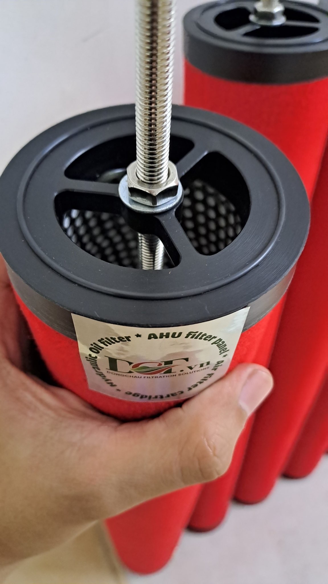 cấu tạo Nguyên lý vai trò lõi lọc hơi đường ống nén khí