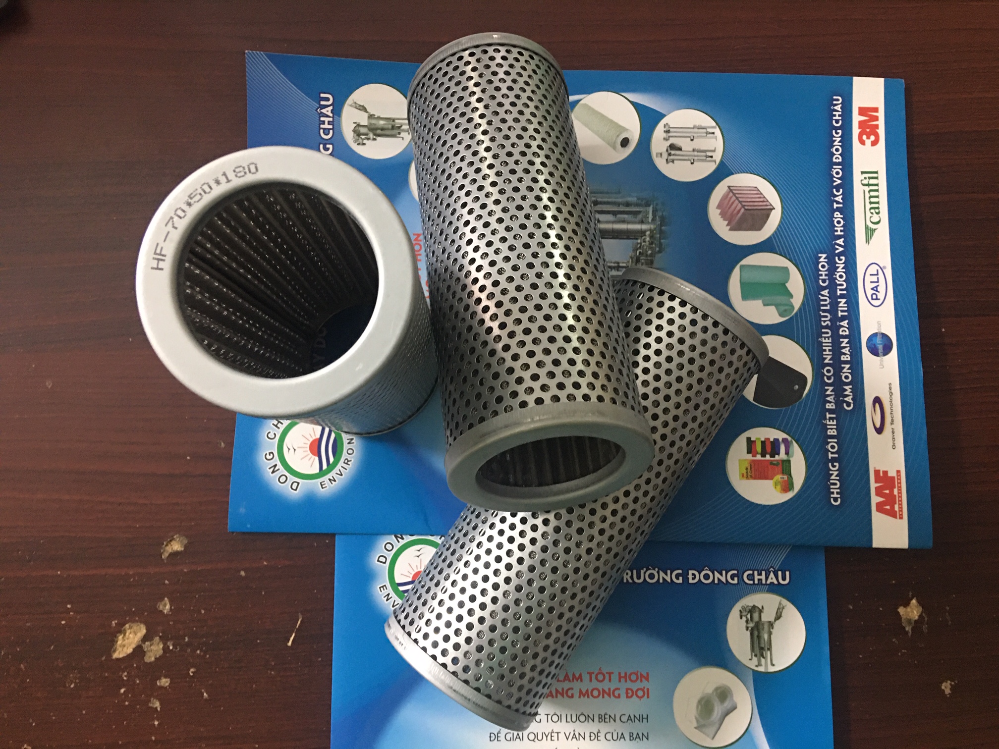 Lưới inox xếp nếp Lõi lọc dầu thủy lực HF