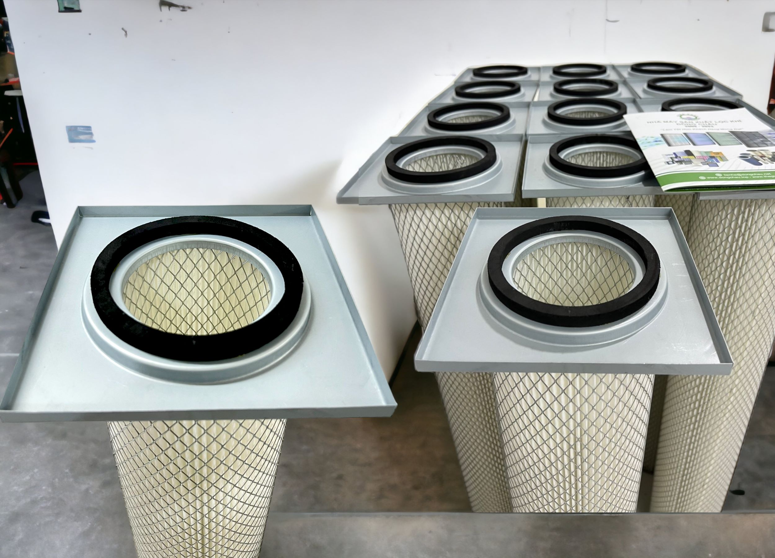 Phin ống lọc bụi khí