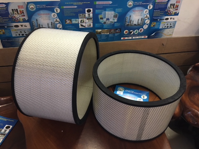 Sản xuất Lõi lọc bụi công nghiệp loại lớn 2 đầu hở theo yêu cầu