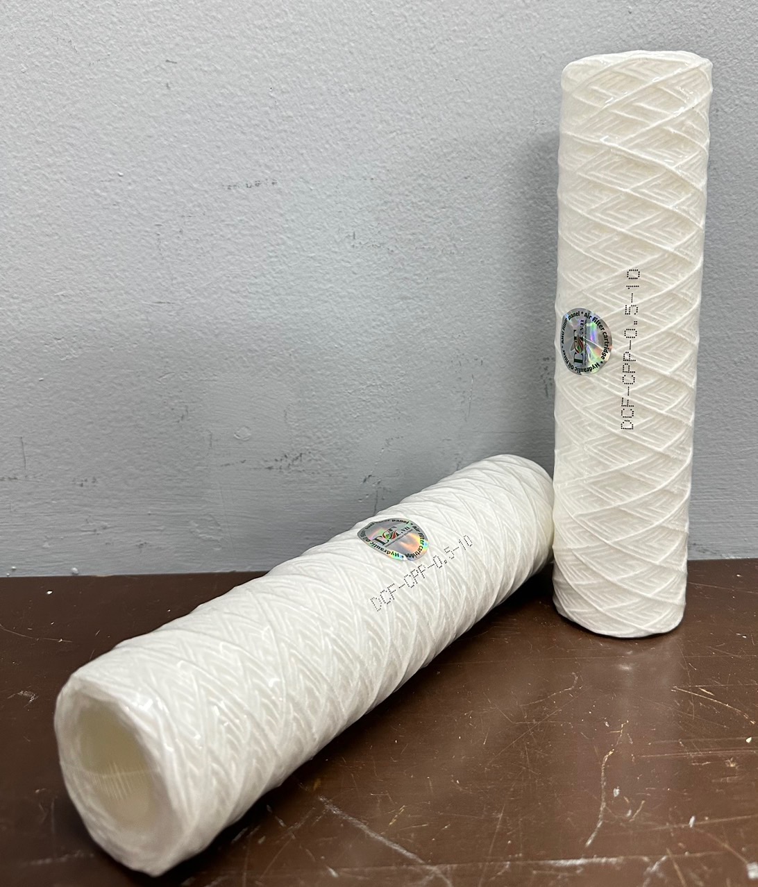 lõi lọc sợi quấn 10 inch 0.5 micron do DCF sản xuất