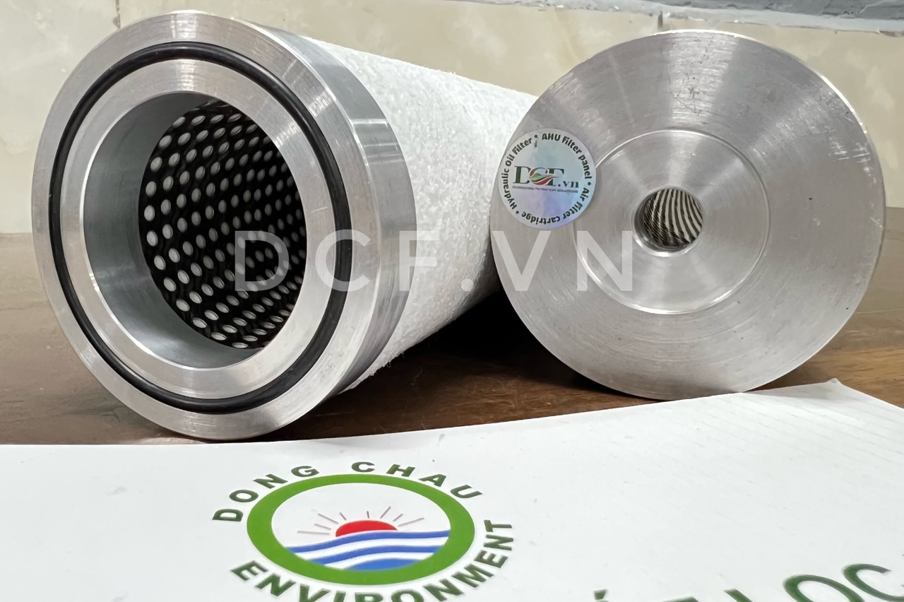 cấu tạo hai đầu Ống dùng lọc hơi nước hơi dầu