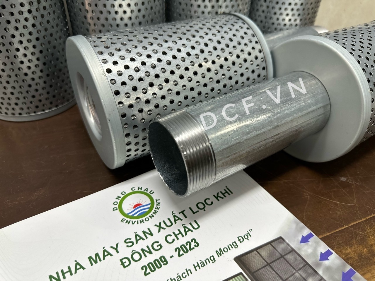 Ống nối ren ngoài phin lọc dầu