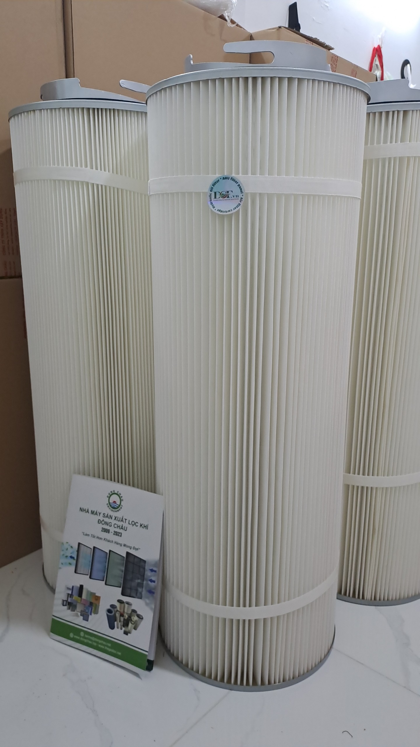 sản xuất phin ống lọc bụi công nghiệp