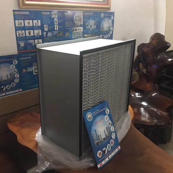 Sản xuất khung Hepa H13 tổ ong lọc vi sinh