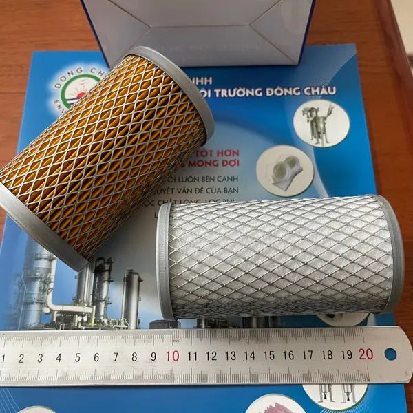 Bộ lõi phin lọc dầu xe tải Daewoo 8 tấn