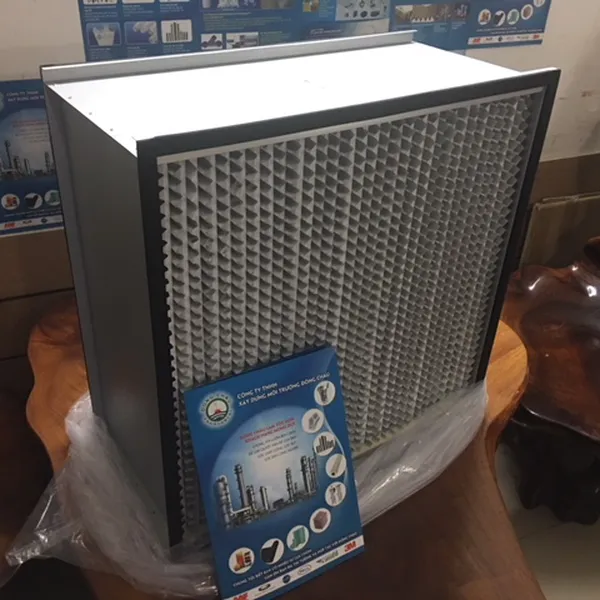 Sản xuất khung Hepa H13 tổ ong lọc vi sinh