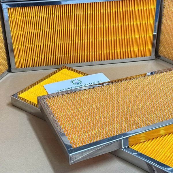 Khung lọc gió giấy xếp