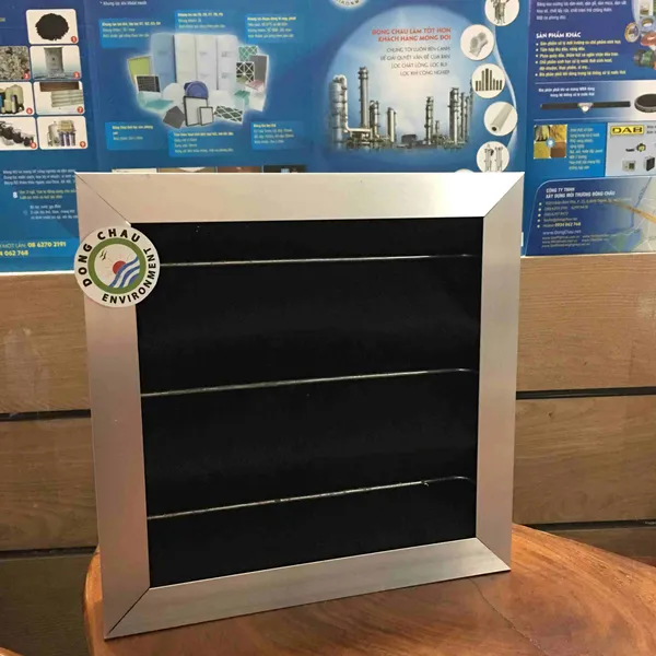 Quy trình sản xuất tấm lọc than hoạt tính