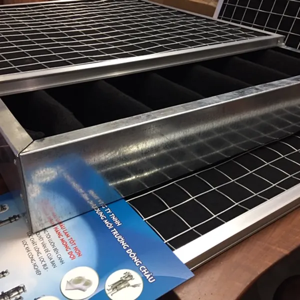 Khung lọc khí than hoạt tính carbon dạng phẳng