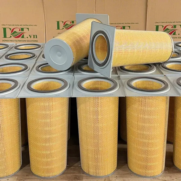 Lõi Lọc Bụi Cellulose Mâm Vuông DCF – 400×360mm