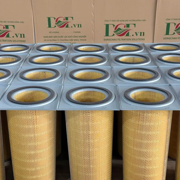 Lõi Lọc Bụi Cellulose Mâm Vuông DCF – 400×360mm