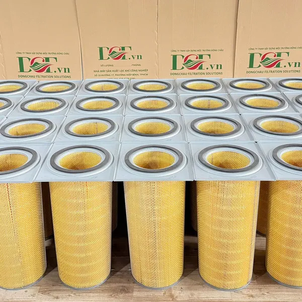 Lõi Lọc Bụi Cellulose Mâm Vuông DCF – 400×360mm