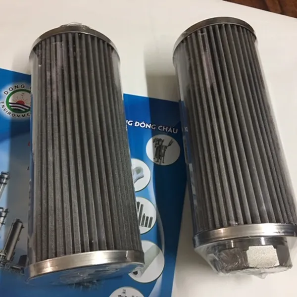 Lọc dầu thủy lực động cơ bằng lõi inox xếp nếp