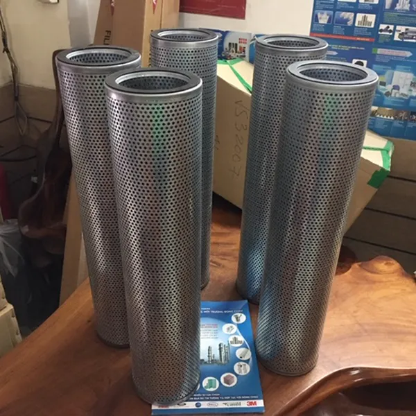 Lõi inox gấp nếp lọc dầu thủy lực động cơ