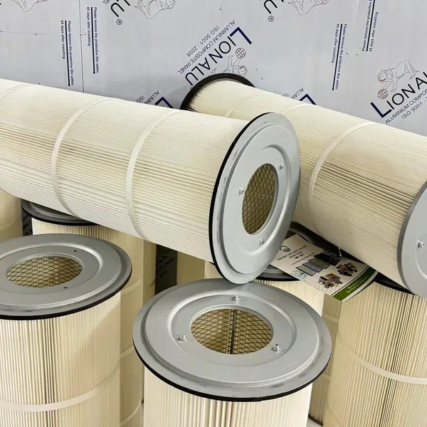 Lõi lọc bụi PE có vành tròn ngấn