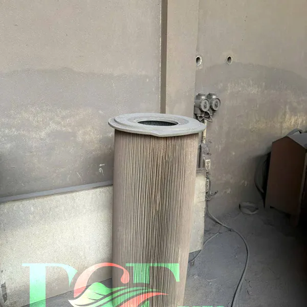 Lõi lọc bụi PE có vành tròn ngấn