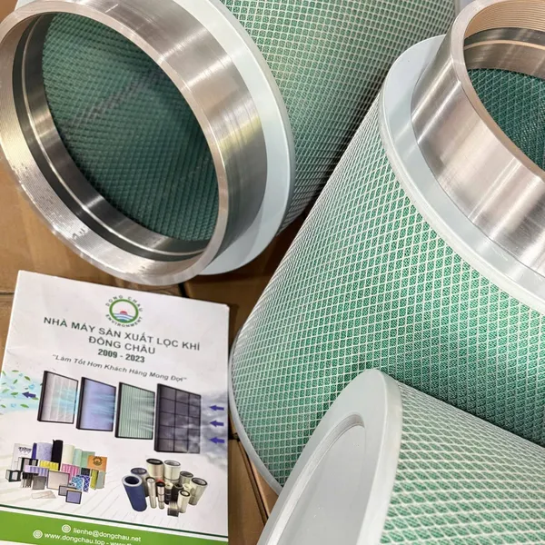 Lõi lọc bụi cartridge lưới nhựa nhiều lớp