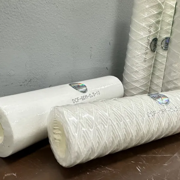 Lõi lọc sợi quấn 10 inch DCF sản xuất