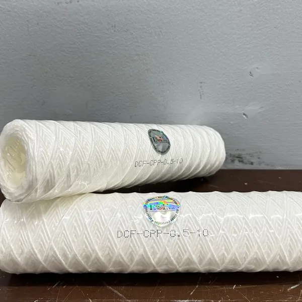 Lõi lọc sợi quấn 10 inch DCF sản xuất