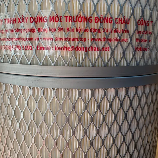 Nối 2 đoạn Phin lọc bụi Cellulozo