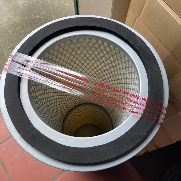 Nối 2 đoạn Phin lọc bụi Cellulozo