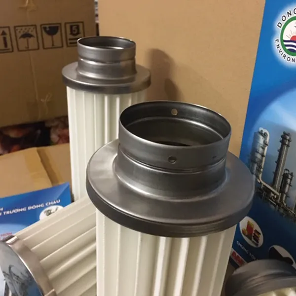Phin lõi lọc khí lọc bụi nắp inox