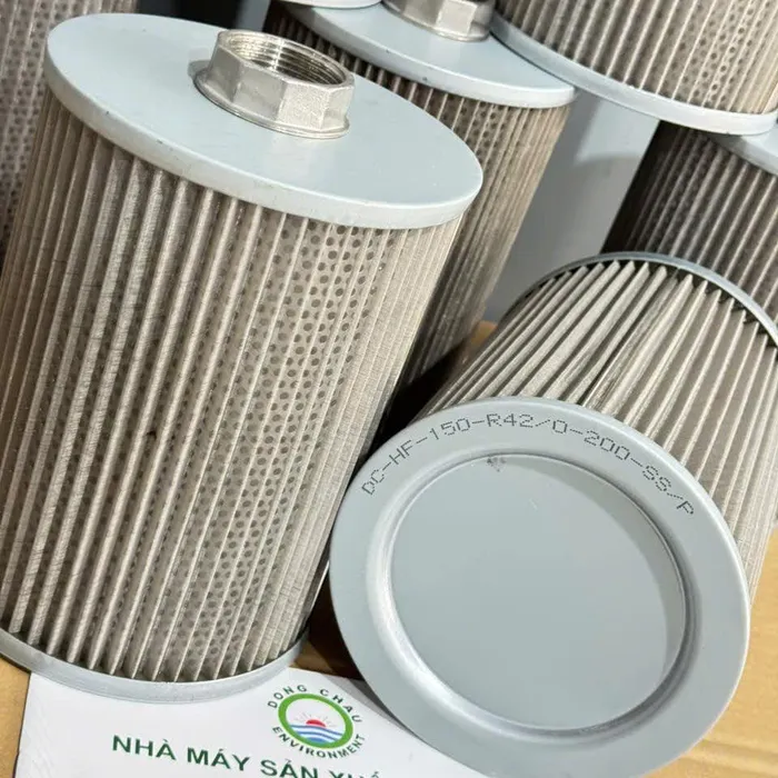 Lõi Lọc Dầu Lưới Inox OD150 x Ren 420 x H200mm – Sản Xuất Trực Tiếp Tại Nhà Máy DCF