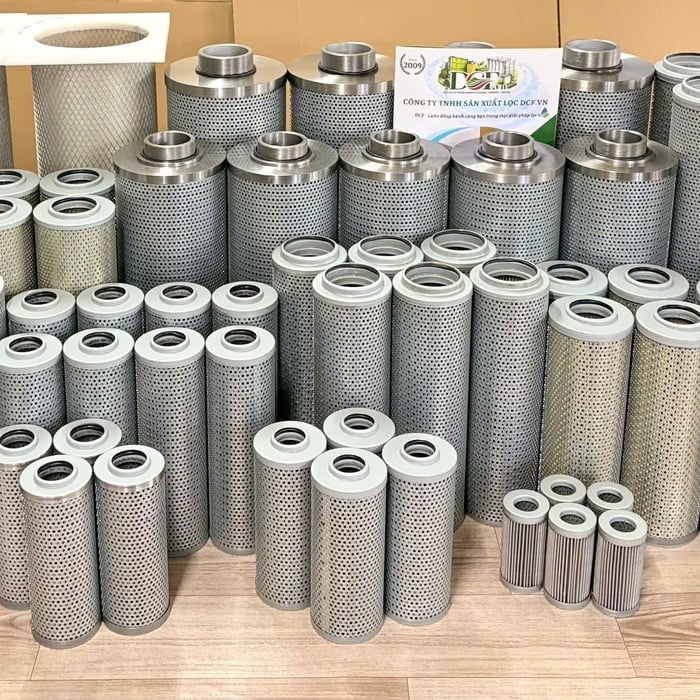 Lõi lọc dầu thủy lực DCF.vn Sản xuất theo yêu cầu