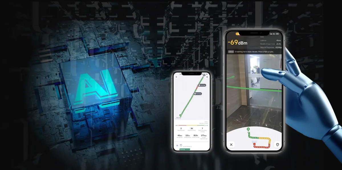 App Reyee kiểm tra tín hiệu và roaming WiFi theo đường đi bằng AI cho hệ thống RG-RAP73HD App Reyee kiểm tra tín hiệu và roaming WiFi theo đường đi bằng AI cho hệ thống RG-RAP73HD