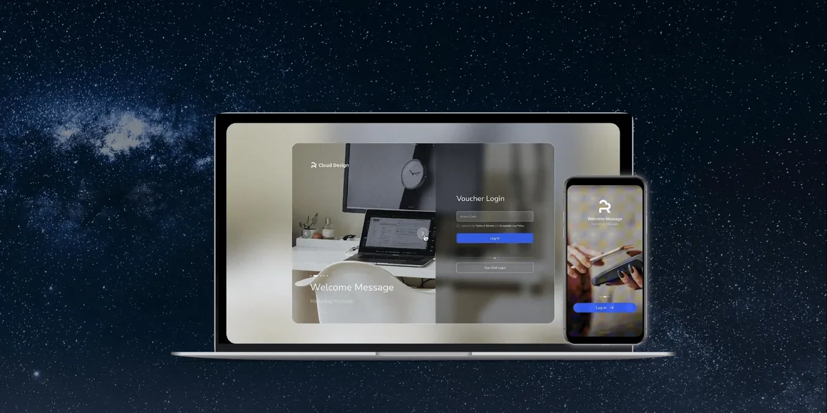 Trang đăng nhập WiFi khách (captive portal) bằng mã voucher trên Ruijie Cloud cho RG-RAP73HD Trang đăng nhập WiFi khách (captive portal) bằng mã voucher trên Ruijie Cloud cho RG-RAP73HD
