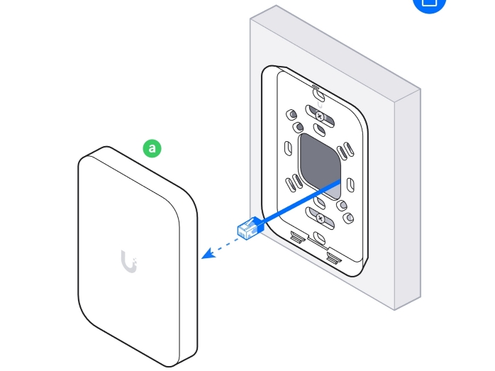 Chi tiết lắp đặt U7 IW âm tường
