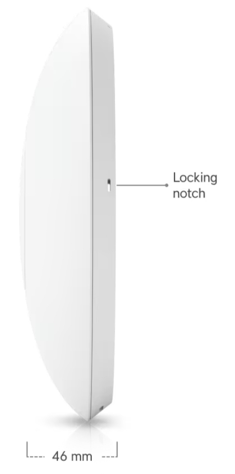 Kích thước UniFi U7 Pro Max