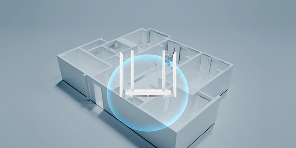 Ruijie RG-EW1200 được sử dụng phổ biến cho nhà chung cư