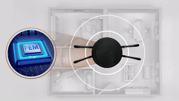 WiFi Ruijie RG-EW300-PRO với vùng phủ sóng rộng