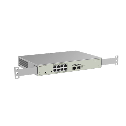 Ruijie RG-NBS3100-8GT2SFP-P-V2 Switch PoE 8 cổng, Uplink quang, Layer 2, quản lý Cloud