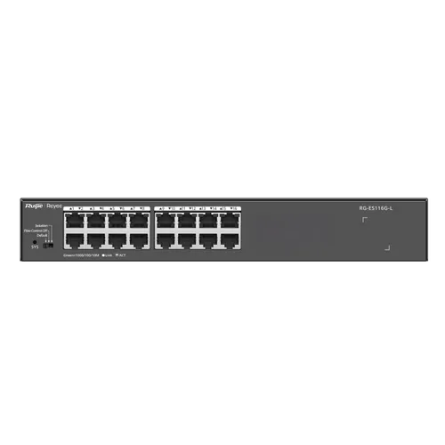 Switch Ruijie RG-ES116G-L: 16 cổng Gigabit ổn định
