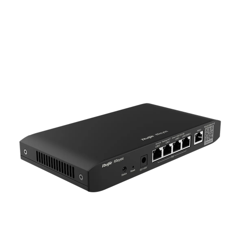 Ruijie RG-EG105G-P V2 – Router Cân Bằng Tải PoE 54W, 5 Cổng Gigabit, Cloud