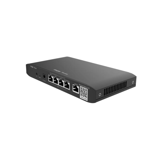 Ruijie RG-EG105G-P-V3 – Router Cân Bằng Tải 4 Cổng PoE+, 100 Người Dùng, Cloud