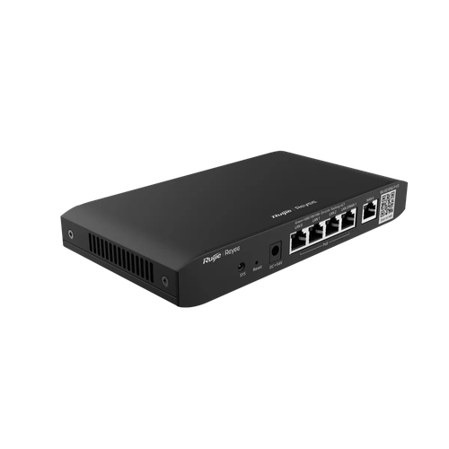 Ruijie RG-EG105G-P-V3 – Router Cân Bằng Tải 4 Cổng PoE+, 100 Người Dùng, Cloud