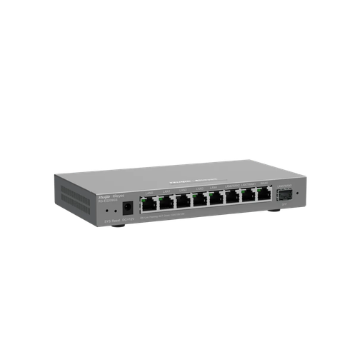 Ruijie RG-EG209GS – Router Cân Bằng Tải 4 WAN, Cổng Quang SFP, 200 Người Dùng