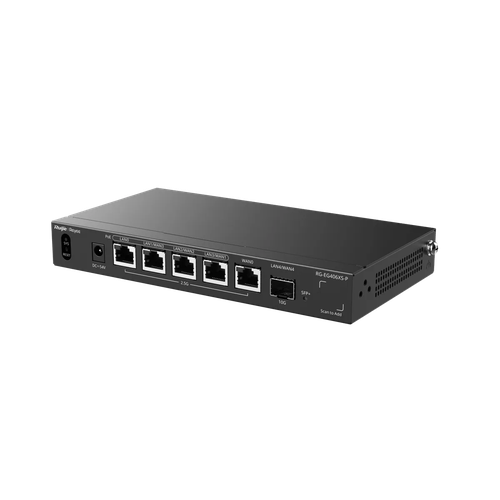 Ruijie RG-EG406XS-P – Router 2.5G 4 Cổng PoE+ 110W, 10G SFP+, 400 Người Dùng