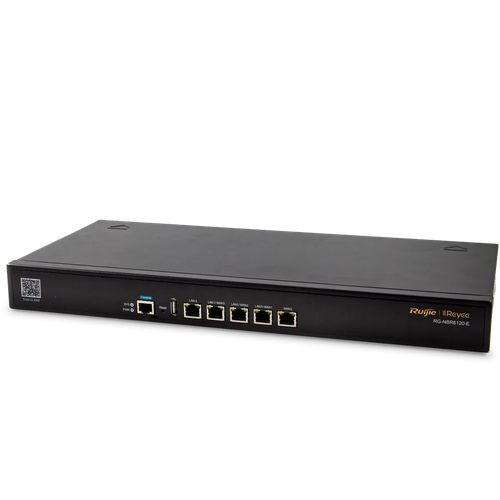 Ruijie RG-NBR6120-E – Router Bảo Mật Rack 1U, 600 Mbps, 200 Người Dùng