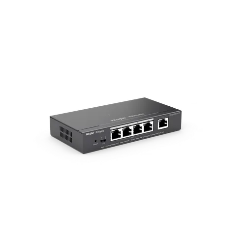 Ruijie RG-ES205GC-P Switch PoE 4 Cổng Gigabit + 1 Uplink, Quản Lý Cloud.