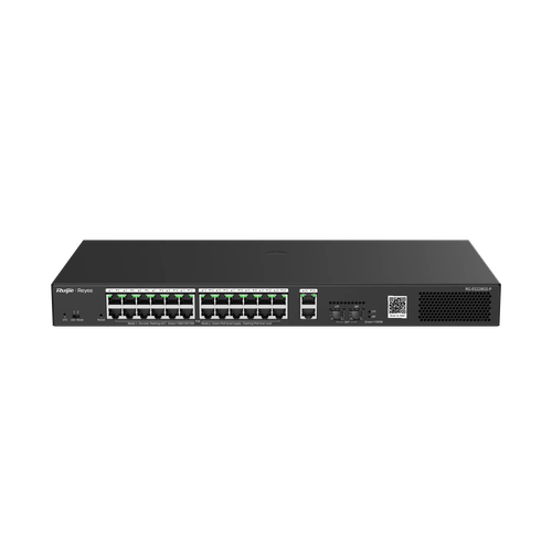 Ruijie RG-ES228GS-P Switch PoE 24 cổng 370W, Uplink 2 SFP + 2 RJ45