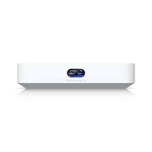 UniFi Cloud Gateway Max – 5 Cổng 2.5GbE, IDS/IPS 2.3 Gbps, Ghi Hình Camera Protect