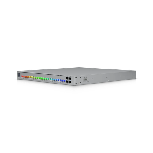 UniFi Enterprise Campus 24S PoE – 24 Cổng PoE+++ 90W, Uplink 100G, Stacking, Nguồn Kép